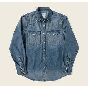 1950s Slub Denim Western Shirt Non Stock Mfg. Co. M🇺🇸ship Bronson